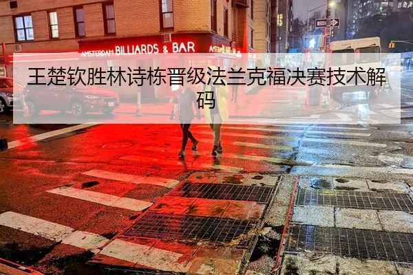 王楚钦胜林诗栋晋级法兰克福决赛技术解码